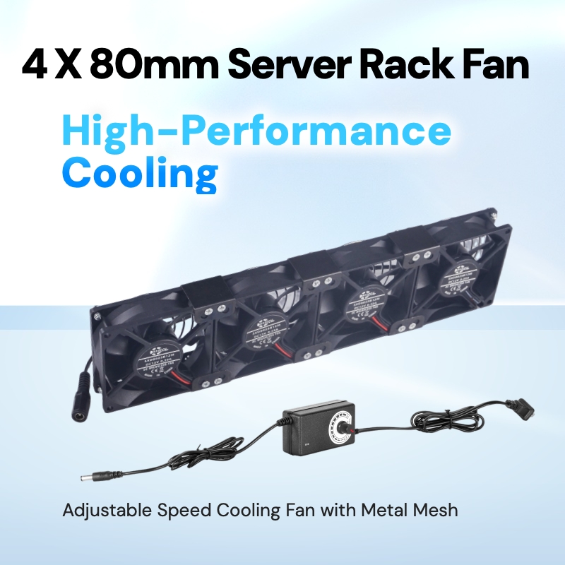 Fan Hub Rgb Controller - พัดลมระบายความร้อนความเร็วสูง 80 มม. X 25 มม.