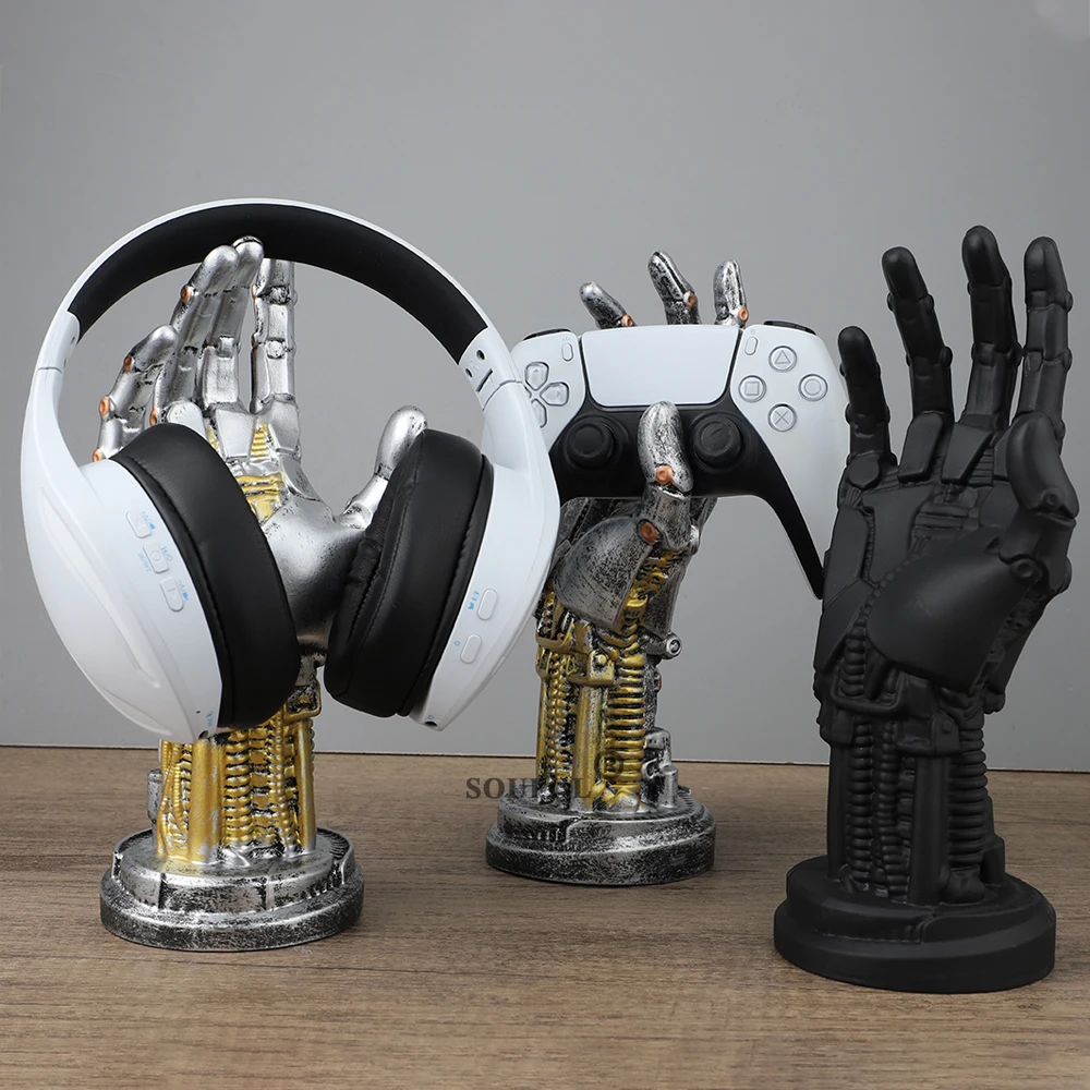 Gaming Zone Accessories - สำหรับ PS4/PS5/เอกซ์บอกซ์ซีรีส์ แท่นวางเกมแพด หุ่นยนต์ไซเบอร์พังค์ สำหรับคอนโทรลเลอร์นินเทนโด สวิตช์