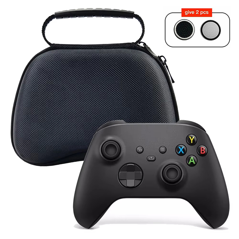 Gaming Accessories Pack - แบบพกพาEVAกระเป๋าถือสําหรับXBox PS4 PS5 เกมคอนโทรลเลอร์กระเป๋าComaptible Series X/S/สวิทช์Gamepadกล่องอุปกรณ์เสริม