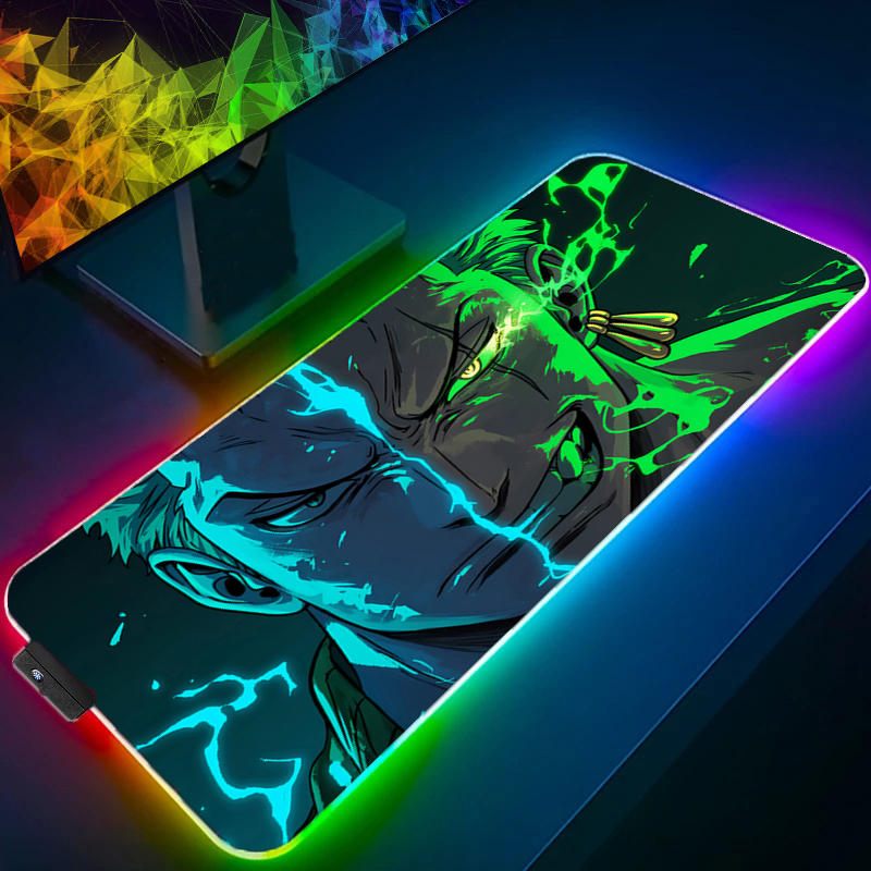Gaming Zone Accessories - ONE PIECE Zoro Mouse Pad RGB