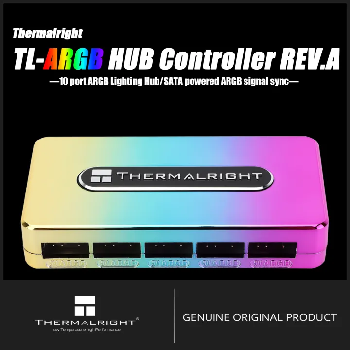 Fan Hub Rgb Controller - ตัวควบคุม Thermalright TL-ARGB HUB REV.A ฮับไฟ