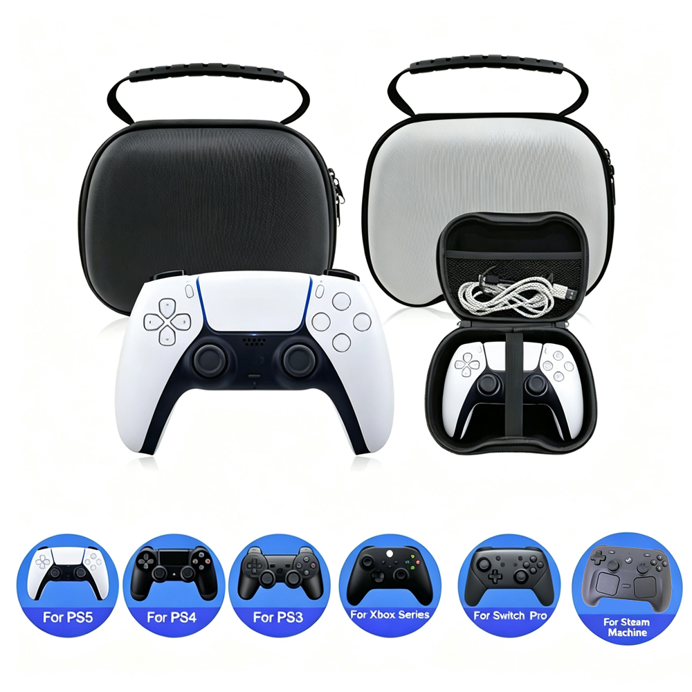 Gaming Accessories Pack - กระเป๋าพกพาสำหรับคอนโทรลเลอร์ PS5 เคสป้องกันสำหรับ PS4\3\Nintendo Switch 2