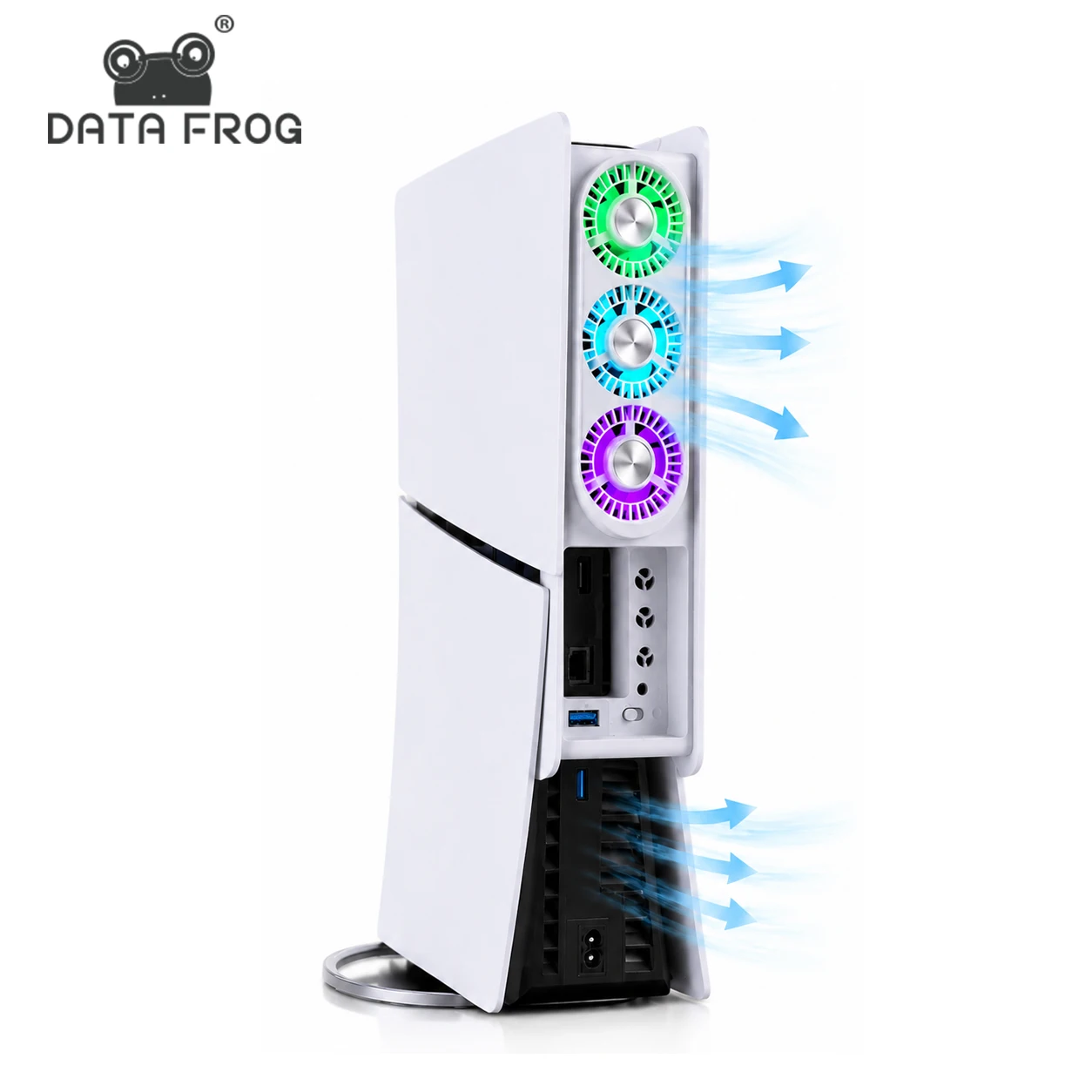 Essential Gaming Accessories - DATA FROG RGB Cooler ที่ใช้งานร่วมกับ PS5