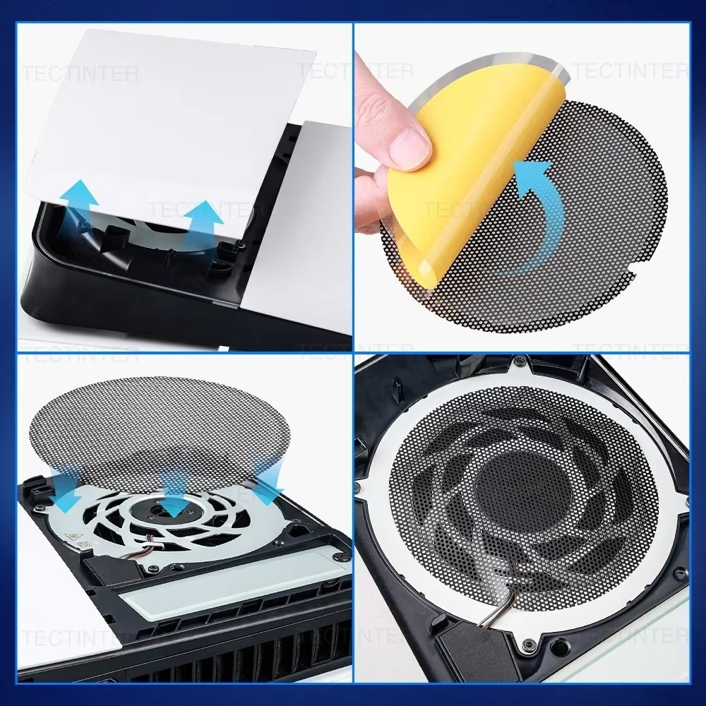 2/4 ชิ้นระบายอากาศกรองฝุ่นสุทธ - Gaming Zone Accessories บทวิจารณ์และราคา