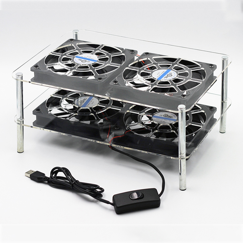 USB Cooling Rackพร้อมพัดลมสำหร - Fan Hub Rgb Controller บทวิจารณ์และราคา