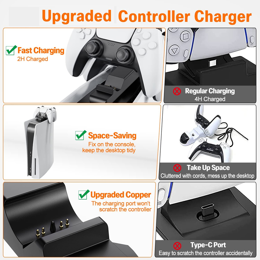 แท่นชาร์จเร็วแบบคู่สำหรับตัวคว - Gaming Zone Accessories บทวิจารณ์และราคา