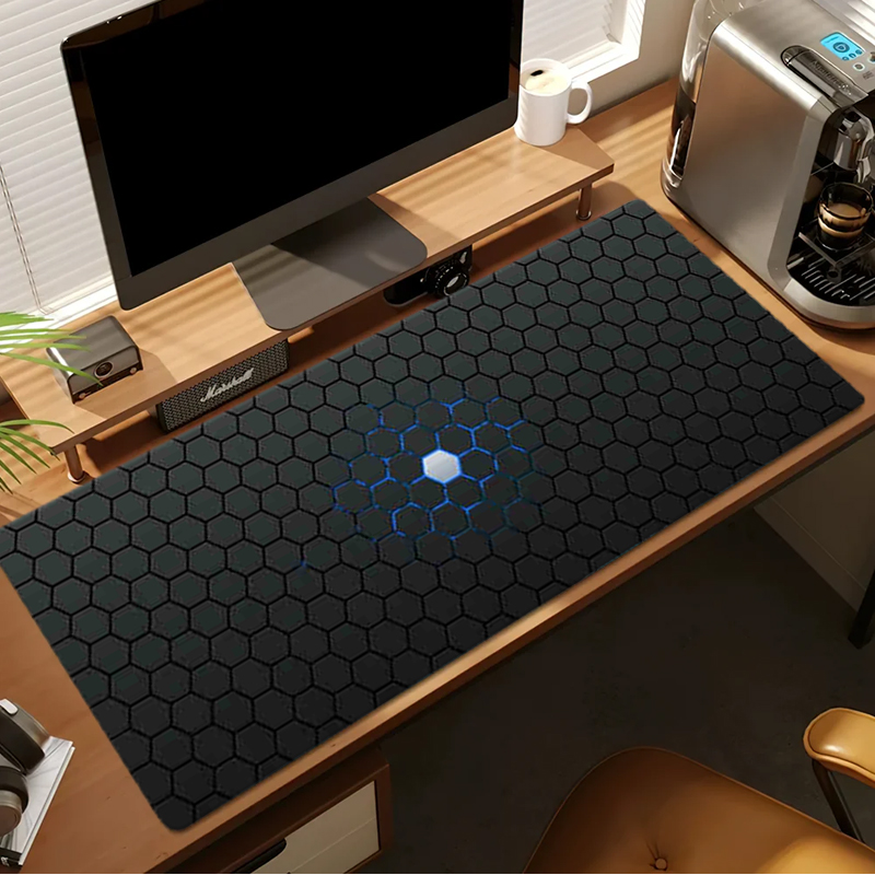 หกเหลี่ยมแผ่นรองเมาส์สําหรับเล - Gaming Accessories For Desk บทวิจารณ์และราคา