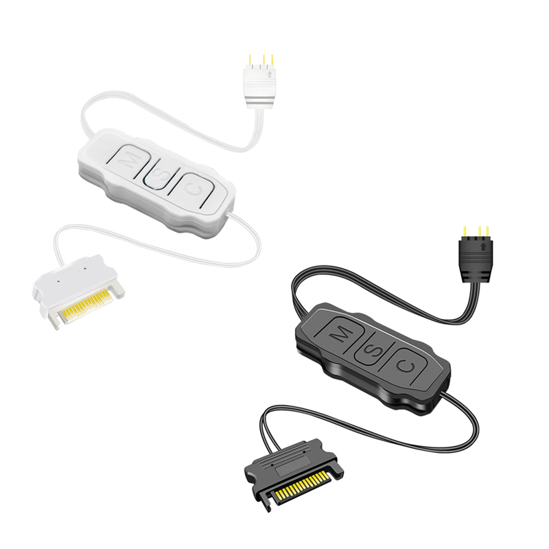 GPUHOLD อินเทอร์เฟซ SATA 5V 3P - Fan Hub Rgb Controller บทวิจารณ์และราคา