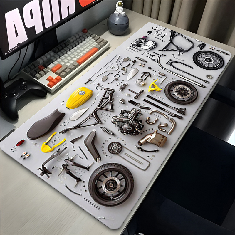 แผนภาพการถอดประกอบ แผ่นรองเมาส - Gaming Accessories For Desk บทวิจารณ์และราคา