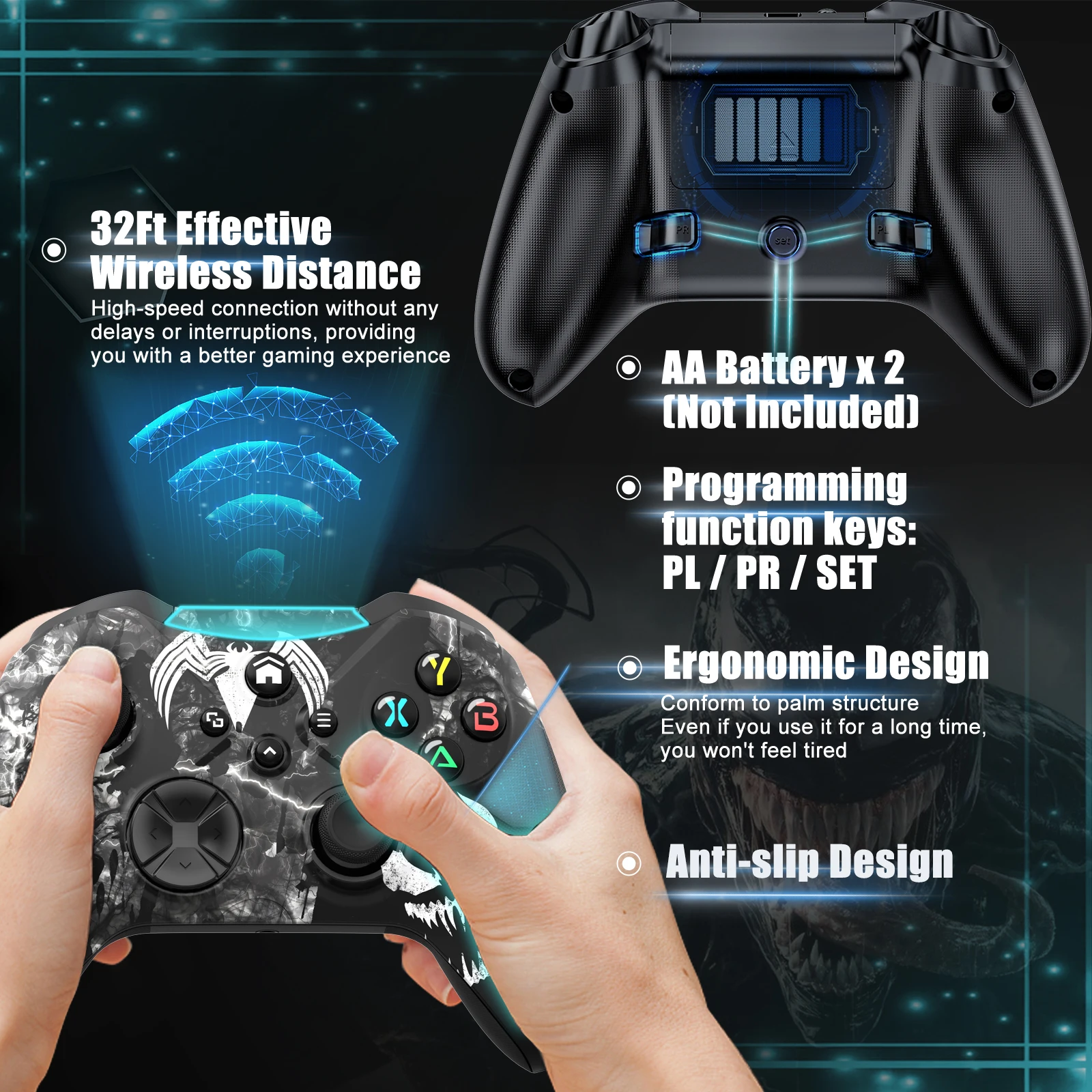 คอนโทรลเลอร์ไร้สาย Wifi สำหรับ - Jjk Gaming Accessories บทวิจารณ์และราคา