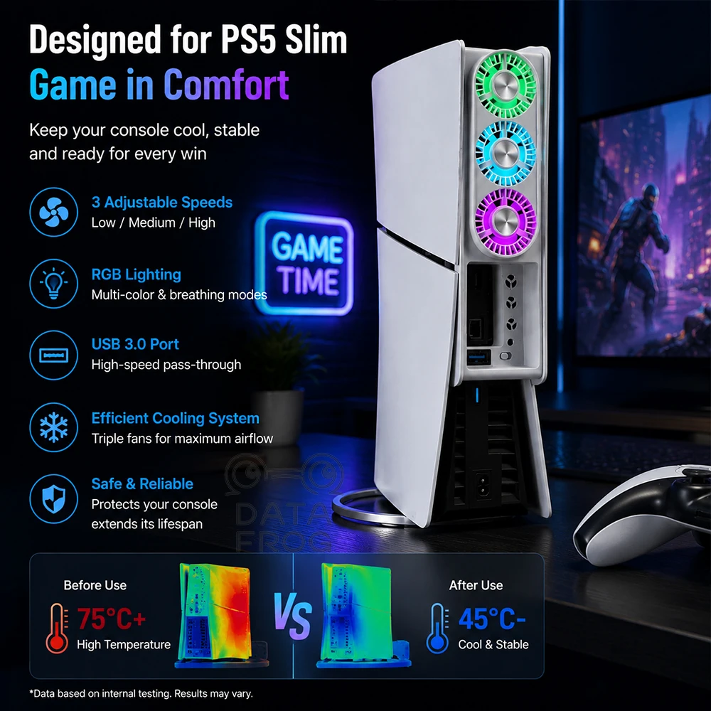 DATA FROG RGB Cooler ที่ใช้งาน - Essential Gaming Accessories บทวิจารณ์และราคา