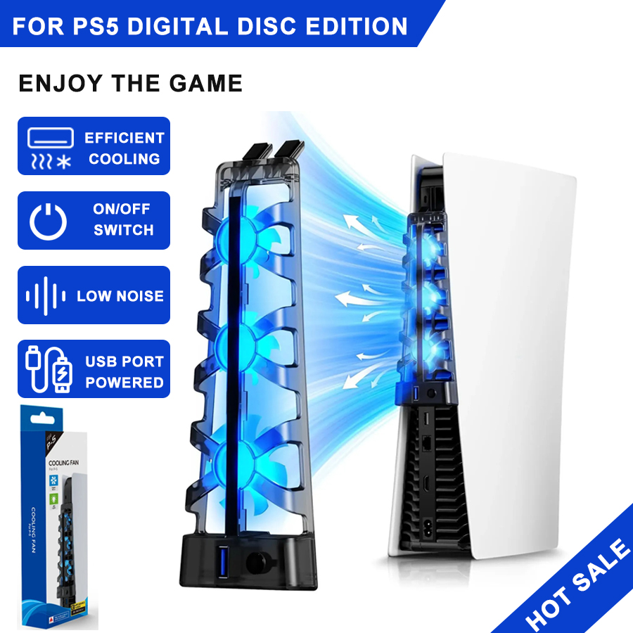 สำหรับ PS5 พัดลมระบายความร้อนท - Gaming Zone Accessories บทวิจารณ์และราคา