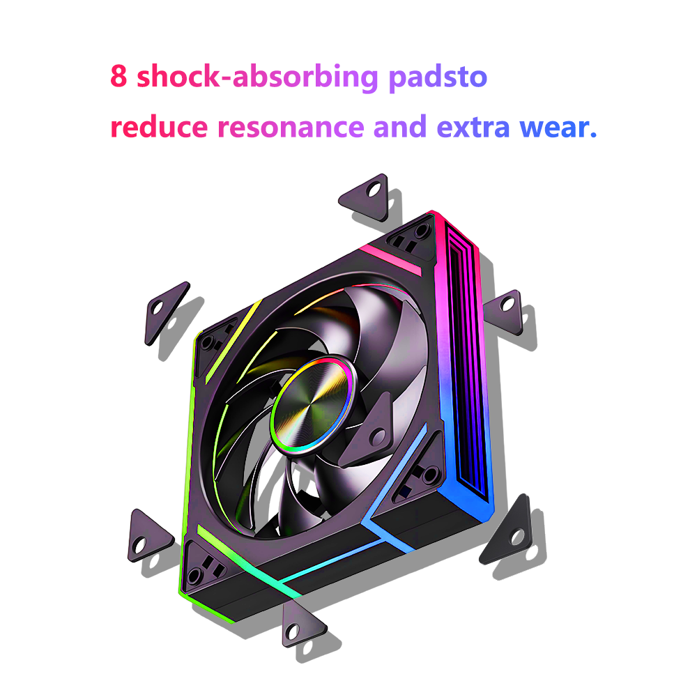 พัดลมเคสคอมพิวเตอร์ Prism 8Pro - Fan Hub Rgb Controller บทวิจารณ์และราคา